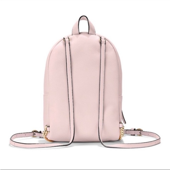 Victoria’s Secret V-Quilted City Mini Backpack baby pink color - Picture 3 of 10